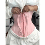 1pc Waist Trainer Belt With Zipper Girdle High Compression Body Shaper Waistband For Women Underbust Corset Latex Waist Cincher